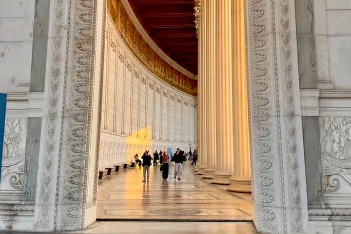 Rome: Vittoriano access, 360° Panoramic Terrace via Elevator