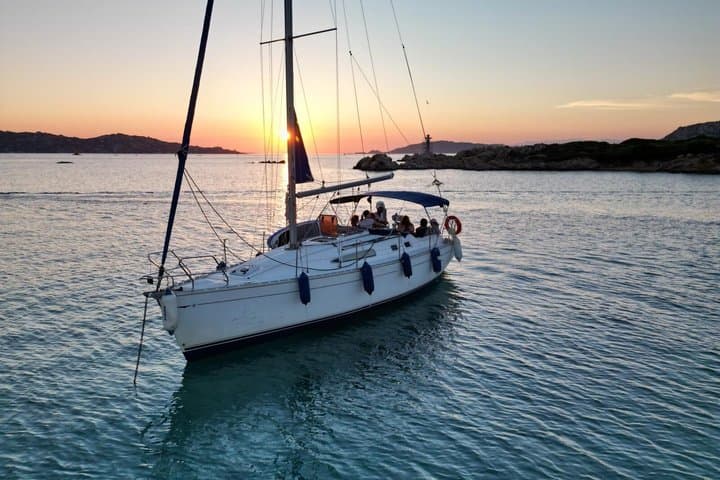 Sunset Aperitif Tour from La Maddalena or Palau