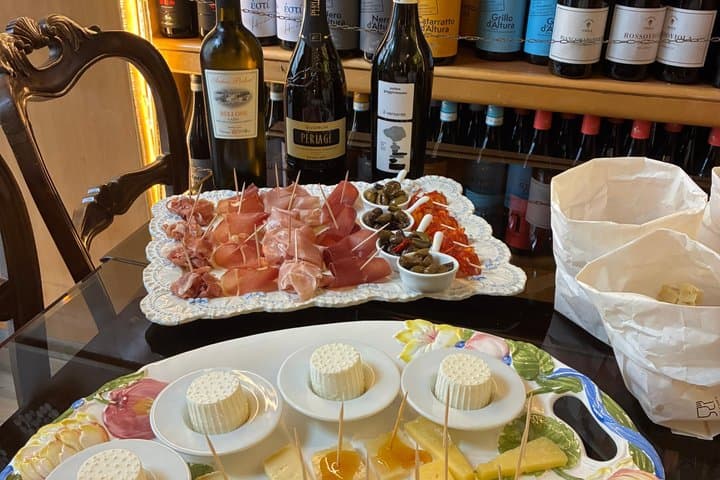 Rome Meats Cheeses Olive Oil Wine and Gelato Tasting