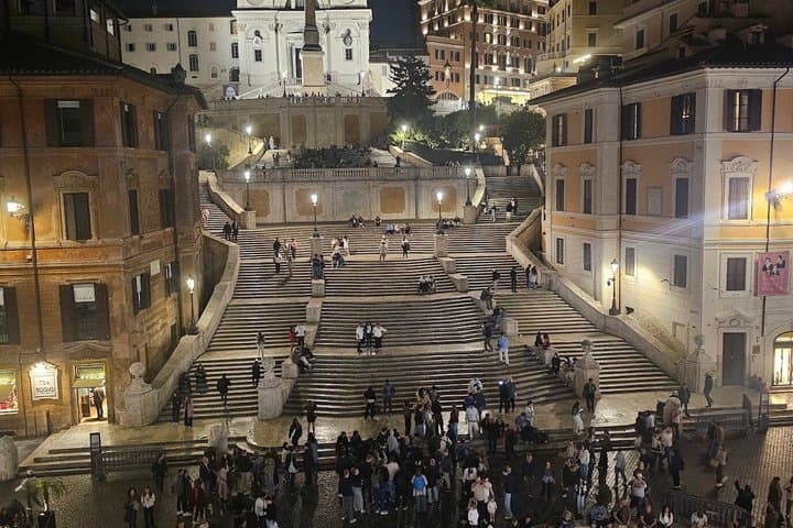 Rome By Night Private Tour with Pick Up