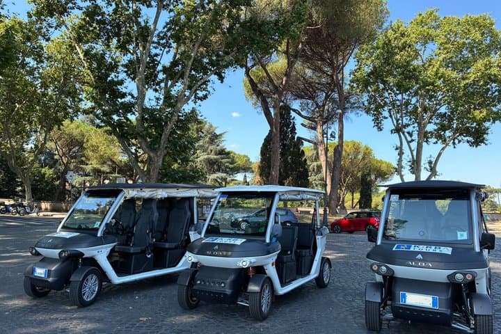 Rome Private Golf Cart Tour – Highlights&Views