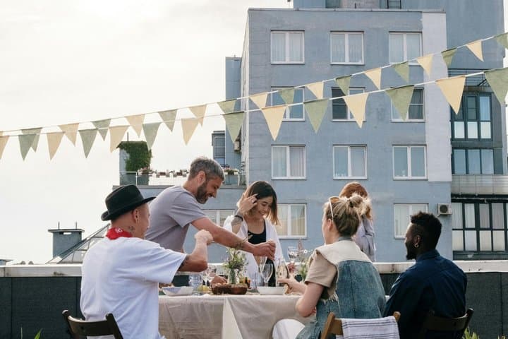Handmade Pasta Masterclass: Naples Rooftop or Secret Garden