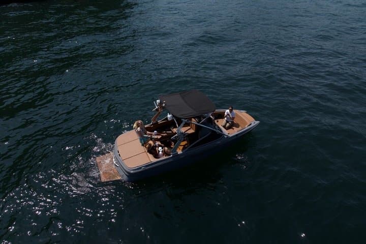 Wakeboard and Wakesurf on Lake Como with Mastercraft Boat