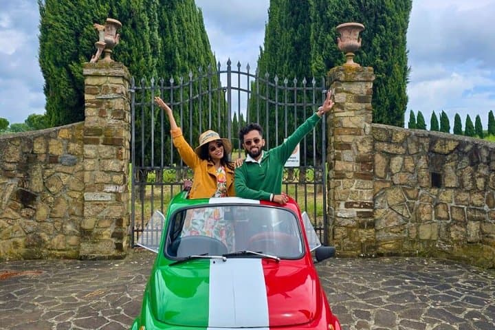 Self-Drive Vintage Fiat 500 Tour: Gourmet Lunch and Wine Tasting