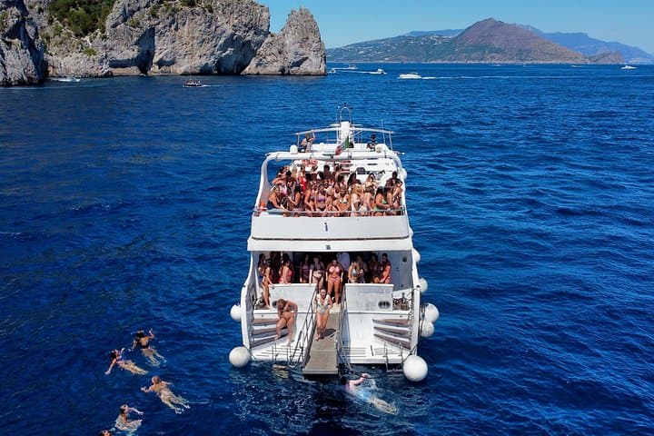 Blue Capri Cruise from Sorrento Castellammare or Seiano