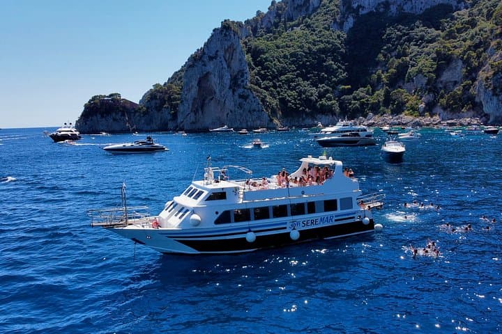 Blue Capri Cruise from Sorrento Castellammare or Seiano