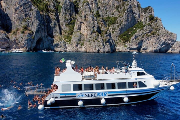Blue Capri Cruise from Sorrento Castellammare or Seiano