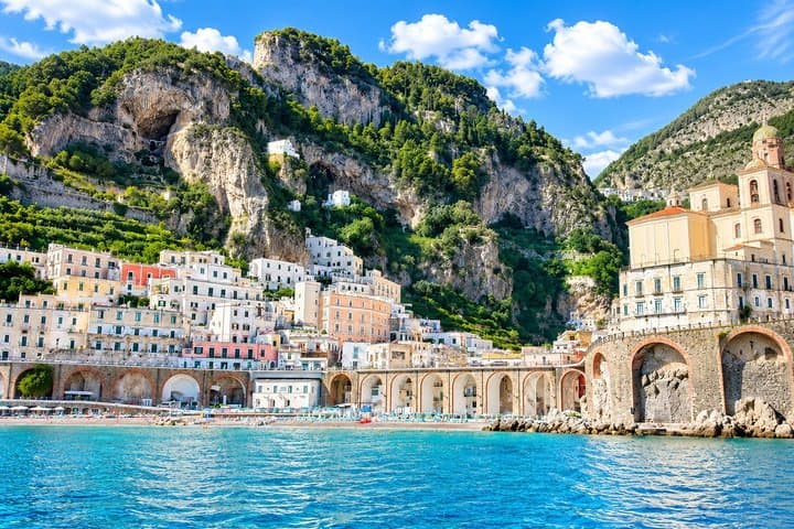 Day Trip of Pompeii, Sorrento and Positano from Naples/Salerno