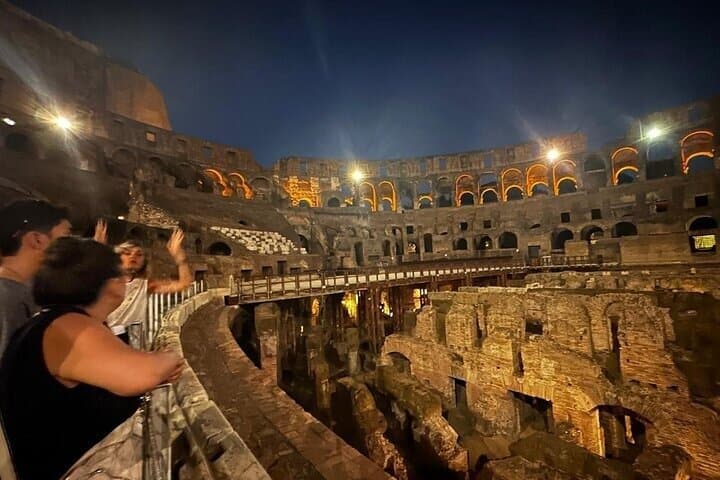Colosseum by Night Underground access