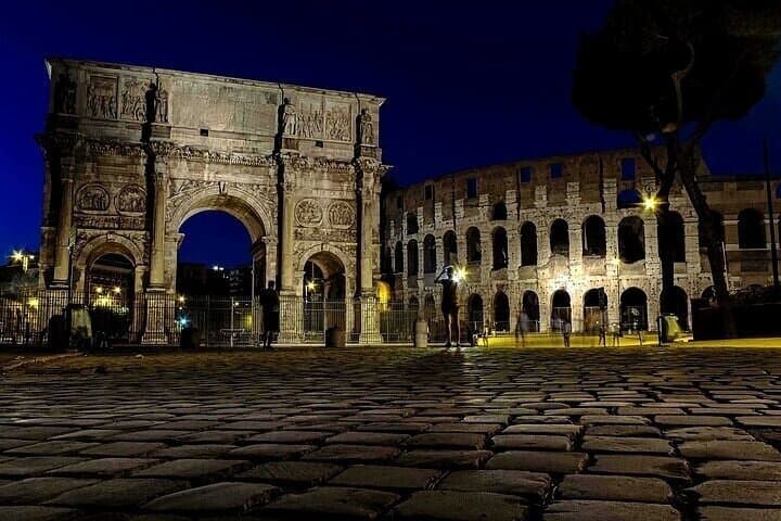 Colosseum by Night Underground access