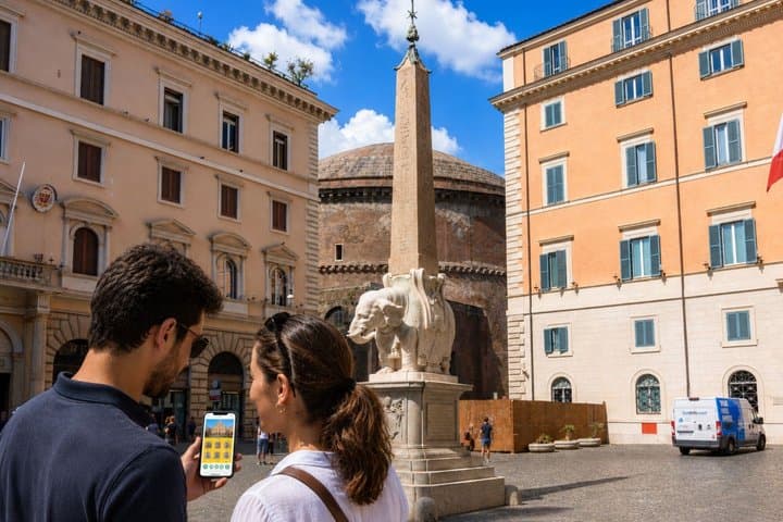 Rome Scavenger Hunt & Highlights Self-Guided Walking Tour