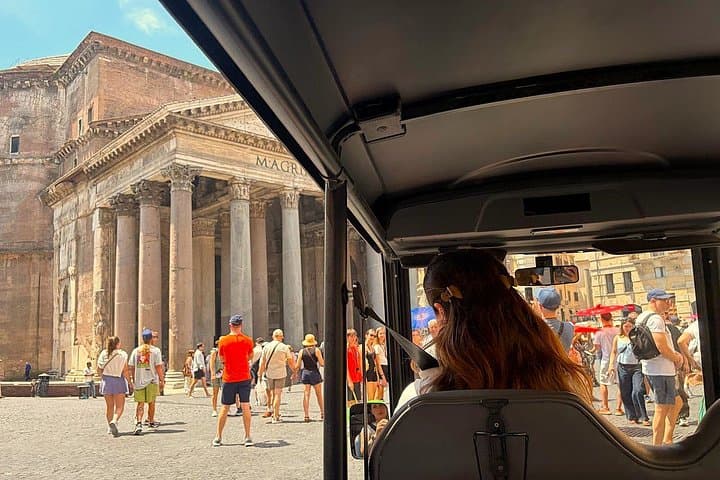 Rome: Golf Cart Panoramic City Tour