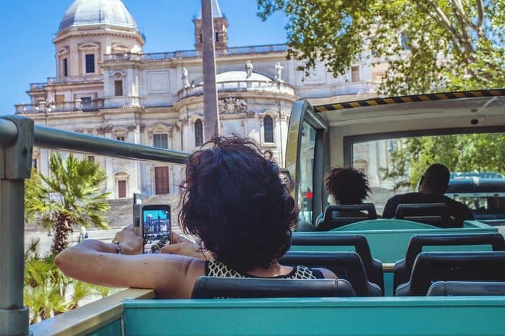 Rome Big Bus Hop On Hop Off Open Top Sightseeing Tour