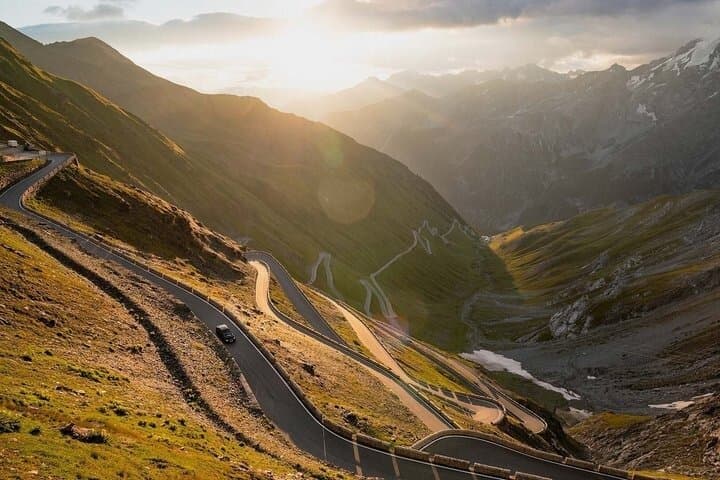 Dolce Vita Alpine Drive Luxury Sports Car Rentals in Bormio