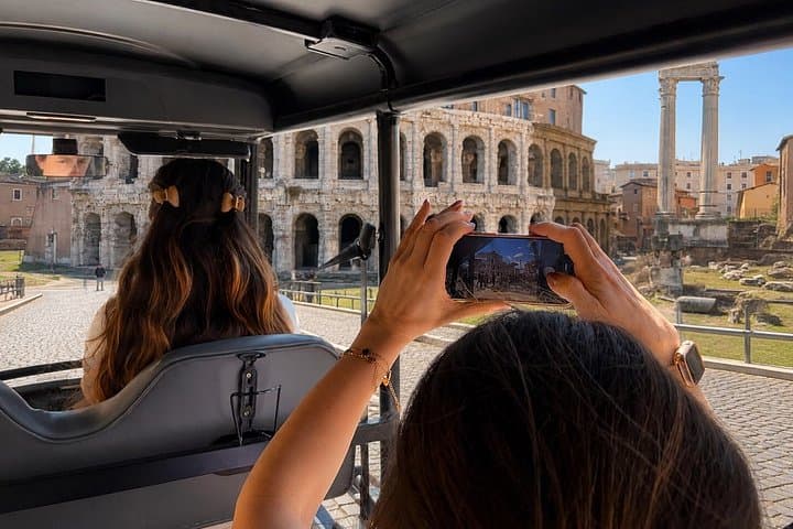 Rome: Golf Cart Panoramic City Tour