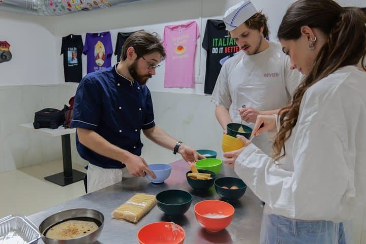 Naples Official Pasta Making Class & Tiramisu Cooking class