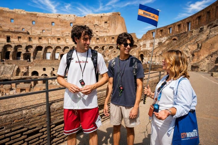 Rome: Colosseum, Roman Forum and Palatine Hill Guided Tour