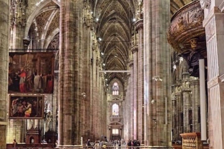 Duomo Milan Cathedral and Rooftop Access with stair tickets