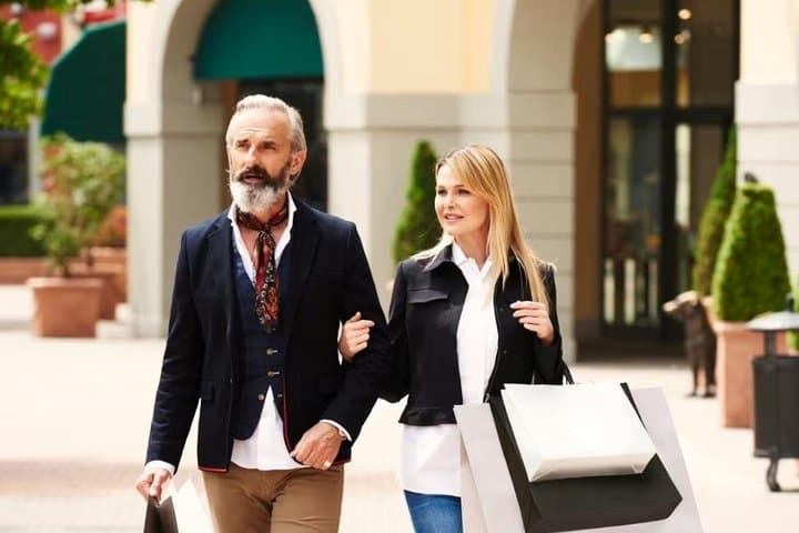 Rome to Castel Romano Designer Outlet Round Trip Shuttle Bus