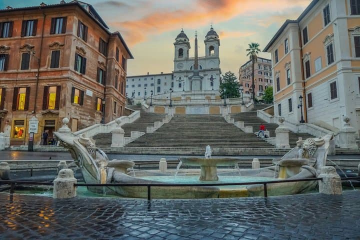 Rome Sunrise Golf Cart Tour with Breakfast