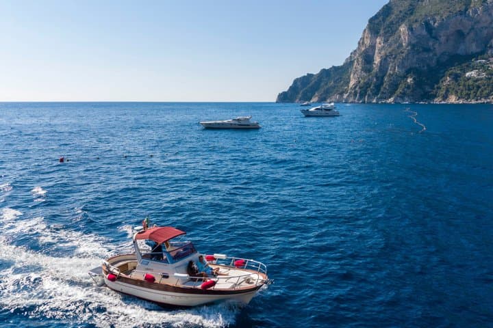 Capri and amalfi coast Full-day private boat tour - luxury