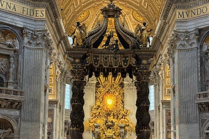 St. Peter's Basilica Dome Climb and Papal Tombs Tour in Rome