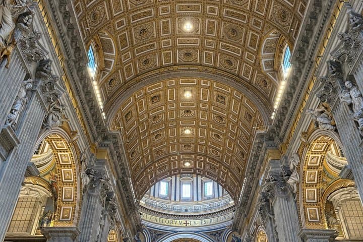 St. Peter's Basilica Dome Climb and Papal Tombs Tour in Rome