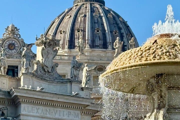 St. Peter's Basilica Dome Climb and Papal Tombs Tour in Rome