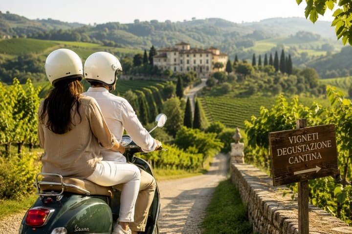 Prosecco Hills Vespa & Picnic Experience in Veneto