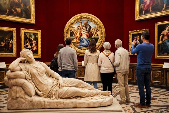 Florence Uffizi Gallery Reserved Ticket with Audio Guide
