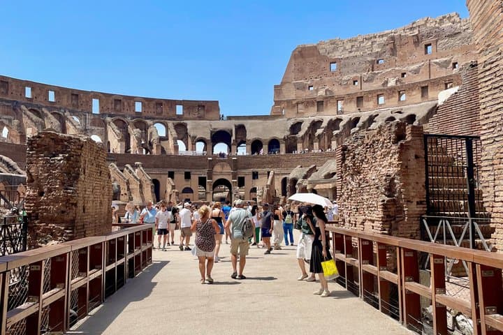 Colosseum Arena Floor & Roman Forum | Small Group of Max 7