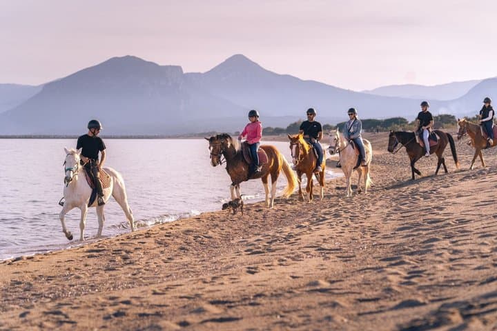 Horse Riding at the Beach in Orosei