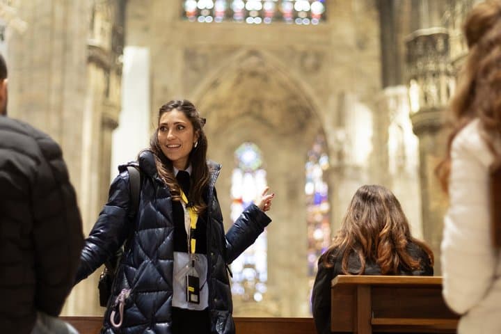 Milan Duomo: Cathedral Tour with Optional Rooftop or Rooftop Tour