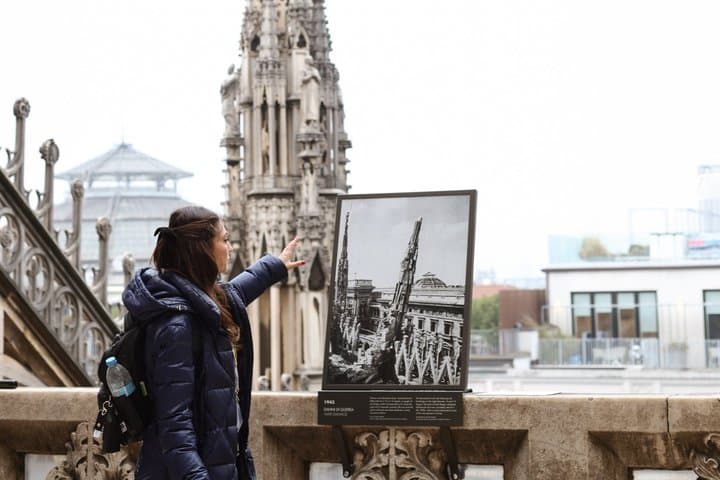 Milan Duomo: Cathedral Tour with Optional Rooftop or Rooftop Tour