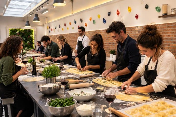 Gnocchi, Pasta, Tiramisù and Wine Class