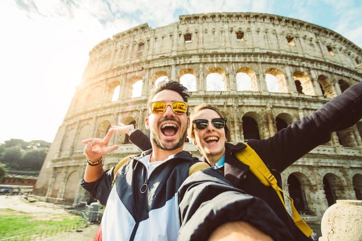 Rome Colosseum Palatin Entry and 48h Hop On Hop Off Bus Pass