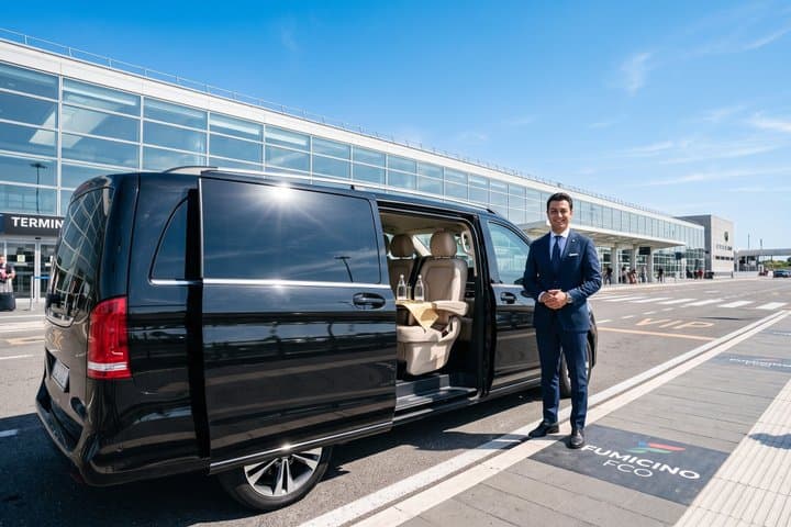 Rome: FCO Airport Private Transfer to/from Downtown/Civitavecchia