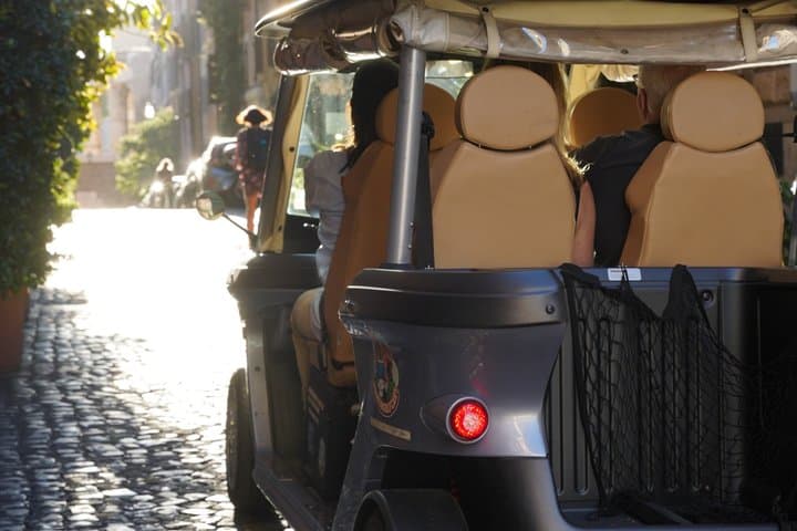 Rome Sunset Golf Cart Tour with Free Spritz