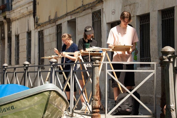 Venetian Watercolors Painting Workshop at the Historic Art Circle